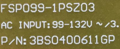 KIT DE TARJETAS PARA TV VIZIO / MAIN 3648-0202-0150 / 0171-2271-6223 / FUENTE 0500-0605-0940 / FSP099-1PSZ03 / 3BS0400611GP / 20I570G3N59640 / PANEL LSC480HN08-G01 MODELO D48-D0 LAUSTWES /  LAUSTWBR / LAUSTWBS / LAUSTWCS / LAUSTWDS /  LAUSTRWBR / LAUTRWBR - Imagen 3